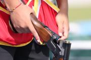 -印度射击选手茹丁德拉获得男子空中飞碟冠军